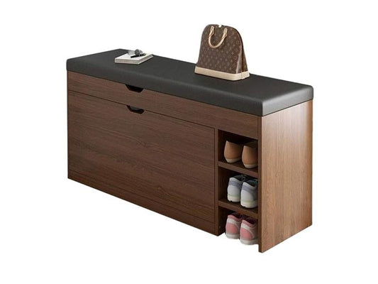 3-Tier Entryway Shoe Rack Storage Bench