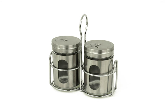 Salt and Pepper Shaker Set with Beautiful Cady | 3 Ounce Capacity