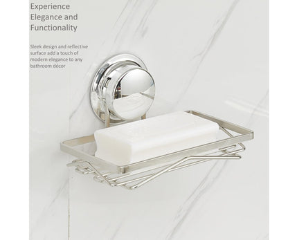 Modern Sleek Chrome Plated Luxury Soap Holder